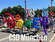 CSD München 2022 - Special. Parade am 16.7. Die Startseite  (©Fotoi: Martin Schmitz)